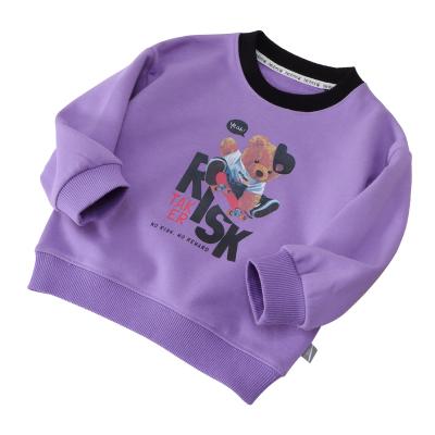 China Custom Anti-wrinkle Children's Hoodies Wholesale Spring Print Cartoon Hoodies For Kids for sale