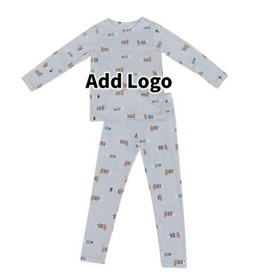 China Breathable Cute Cartoon Boys Clothing Sets Cheap Pajama Sets Fashion Boy Pajamas Set for sale