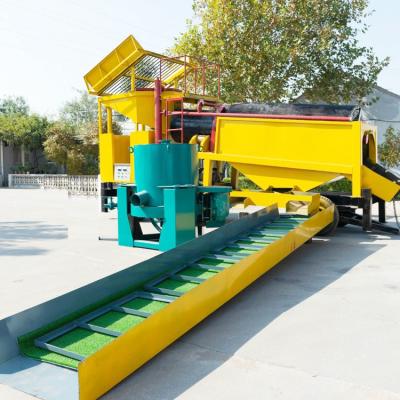 China energy & Mobile mining equipment trommel gold washing plant placer gold mining machinery for sale for sale