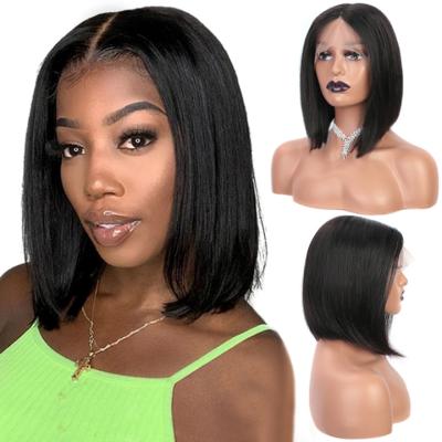 China Other Wholesale Lace Front Wig For Black Women Front Long 13*1 T Lace Front Wig Bone Straight Human Hair Vietnam Virgin Hair Vendor for sale