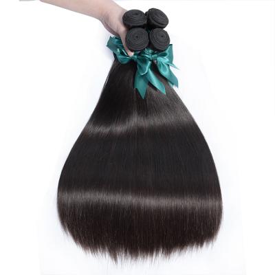 China Wholesale Straight Bone Forcuteu Indian Peruvian Cuticle Aligned Straight Brazilian Raw Bone Extension Virgin Wig Hair Bundle Bulk for sale