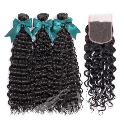 China Curly Virgin Mink Brazilian Hair, Virgin Curly Forcuteu Cuticle Aligned Hair, Free Sample Brazilian Virgin Hair Bundles With Closure for sale