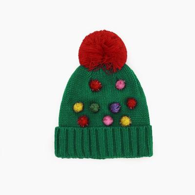 China New Winter Styles Christmas Decoration Eco-friendly OEM Supplies Santa Hats Kids Gifts Christmas Hats For Christmas Ornaments for sale