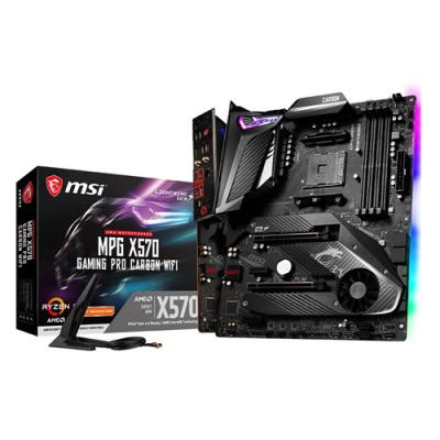 China Desktop For MSI MPG X570 GAMING PRO CARBON WIFI DDR4 PC Gaming Motherboard Support CPU AMD Ryzen 5000/5000G/4000G/3000/3000G/2000/2000G for sale