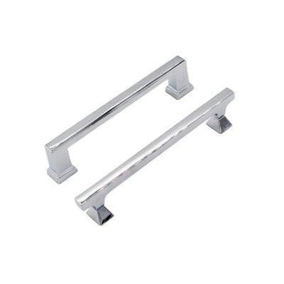 China High Quality And Cheap Kitchen Double Handle Drawer Double Hole Modern Zinc Alloy Handle for sale