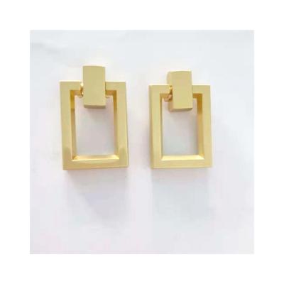 China Modern Durable Square Ring Furniture Knob Wholesale Price Vintage Knob for sale