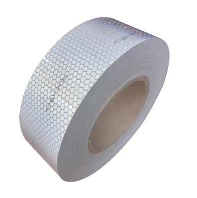 China 2in x 150ft SOLAS Silver Printable Marine Grade Safety Warning Tape Reflective Tape for sale