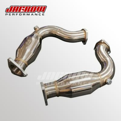 China 304 Stainless Steel Jagrow Performance Exhaust Downpipe For Audi A6 A7 3.0T DP for sale