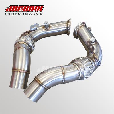 China 304 Stainless Steel Jagrow Performance Turbo Exhaust Downpipe For BMW 3