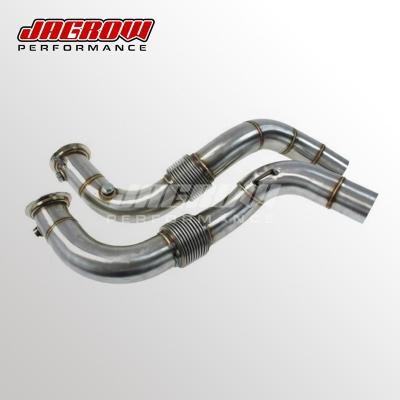 China 304 Stainless Steel Exhaust Downpipe For BMW F85 F86 X5M X6M 15-17 for sale