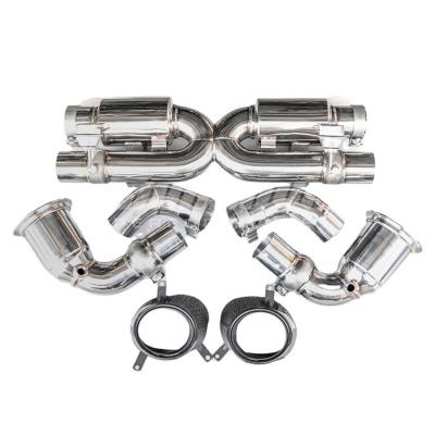 China 304 stainless steel for PORSCHE 991.2 GT2 RS 2018+ exhaust downpipe for sale