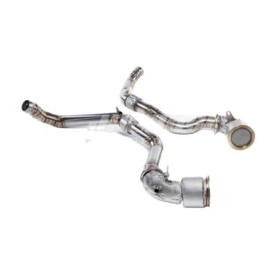 China 304 stainless steel for Porsche Panamera 971 downpipe for sale