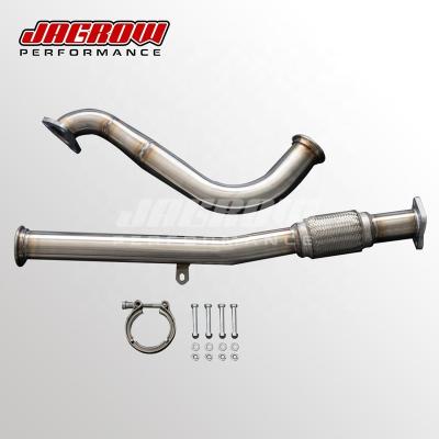 China 304 stainless steel better airflow and sound exhaust downpipe for Nissan Patrol Y61 for sale