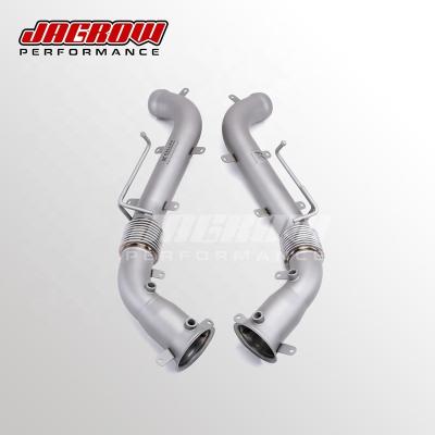 China 304 Stainless Steel Exhaust Downpipe For McLaren 600LT 570s 570GT 540C Exhaust System for sale