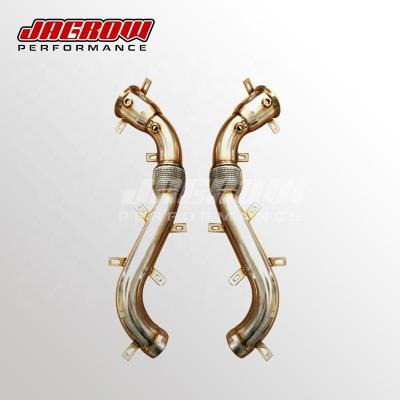 China high performance 304 stainless steel exhaust downpipe for MCLAREN MP4-12C P1 DOWNPIPE for sale