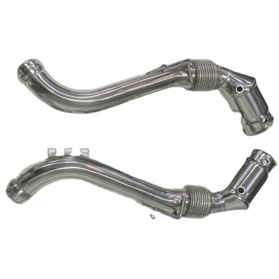 China 304 Stainless Steel High Performance 304SS Exhaust Downpipe For Mclaren 600LT 570s 570GT 540C for sale