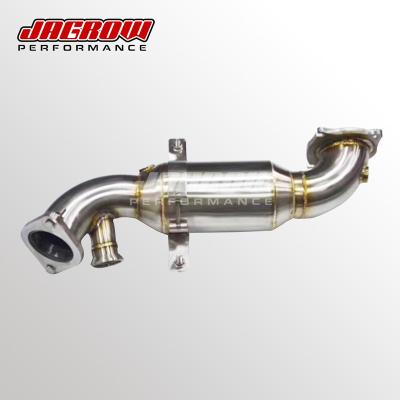 China 304 Stainless Steel High Performance 304SS Exhaust Downpipe For Alpha Romeo Giulia 200P 280P 2.0T 2017+ for sale