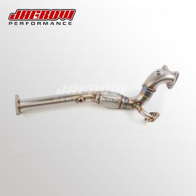 China 304 stainless steel high performance 304SS exhaust downpipe for HONDA FIT GK5 downpipe for sale