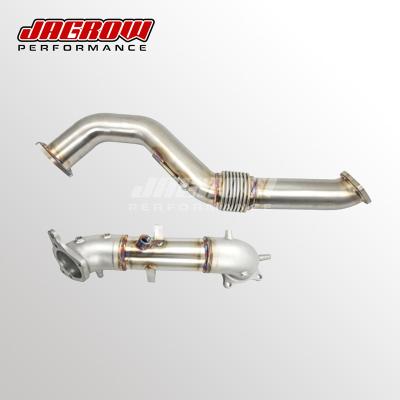 China 304 Stainless Steel High Performance 304SS Exhaust Downpipe For HONDA CIVIC 2016+ Downpipe for sale