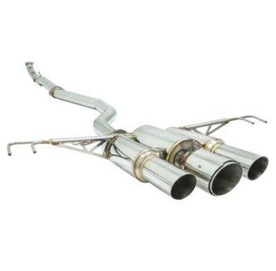 China 304 Stainless Steel Performance Cat-Back Exhaust System For Honda FK8 Civic Type R for sale