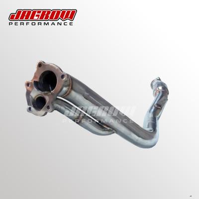 China 304 Stainless Steel High Performance 304SS Exhaust Downpipe For Subaru Impreza WRX STI Downpipe for sale