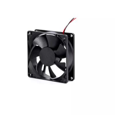 China Low Noise 8cm Computer Case 8025 12V Cooler DC 4 Wire 4pin PC Computer Game Case Fan Cooler Kit for sale