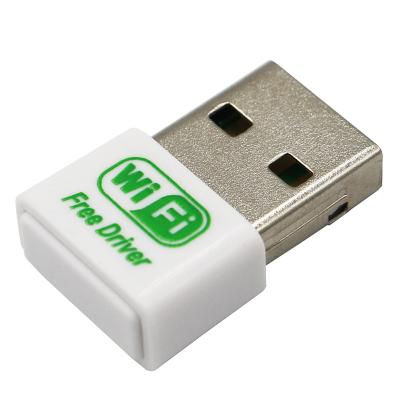 China 802.11N Driver Desktop Free Wireless Supplement Network Card USB wifi Mini Adapter 150Mbps 2.4G 8188 Customized 7601 USB Wireless AD for sale