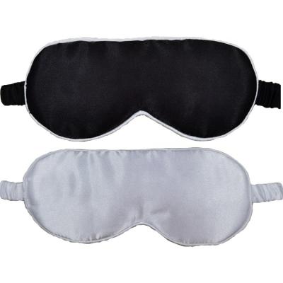 China Sleeping and shading beautiful plain and floral eye mask for sleeping and flying for sale