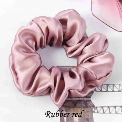 China Fashion manufacture 100% silk elastic headbands with custom logo for women and girls for sale