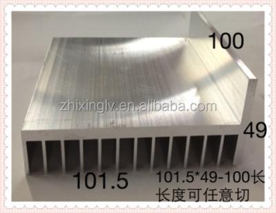 China Aluminum Radiator High Power Drive Aluminum Radiator 101.5*49-100 Length Aluminum Radiator for sale