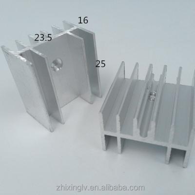 China Popular, High Quality and Competitive Price 23.5*16-25 Aluminum Alloy Radiator Aluminum Radiator Shapes Profiles for sale