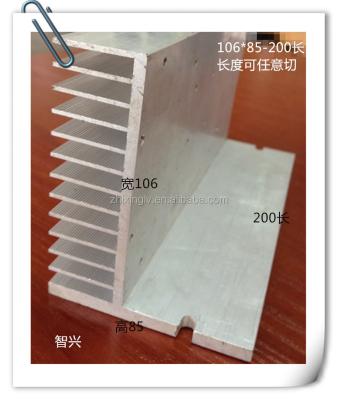 China Aluminum Radiator High Power Drive Radiator 106*85-200 Aluminum Radiator for sale