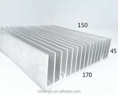 China China Supplier Radiator Aluminum Alloy Extrusion Radiator 170*45-150 Aluminum Radiator for sale