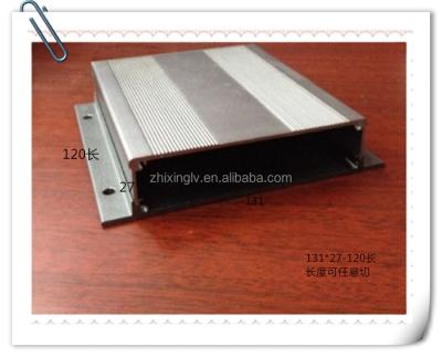 China Electronic Aluminum Enclosure 131*27-120 Length Aluminum Extrusion Box / Aluminum Extrusion Box W131*H27 for sale