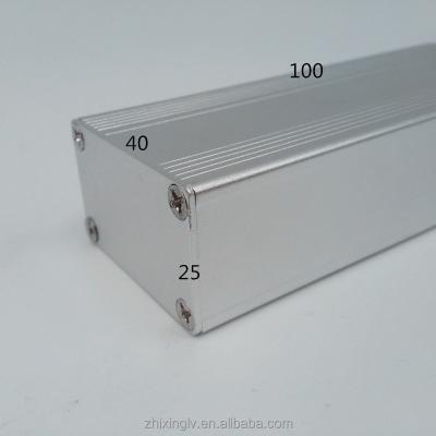 China With Power Supply Made In China High Quality And Low Price Aluminum Box 40*25-100 Length Aluminum Box / Aluminum Extrusion Box for sale