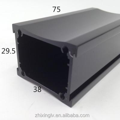 China Sale Competitive Price Whole Aluminum Fencing 38*29.5-75 Length Aluminum Box / Aluminum Extrusion Box for sale