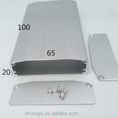 China Aluminum Made In China Popular High Quality Aluminum Fences 65*20-100 Length Competitive Price Aluminum Box / Aluminum Extrusion Box for sale