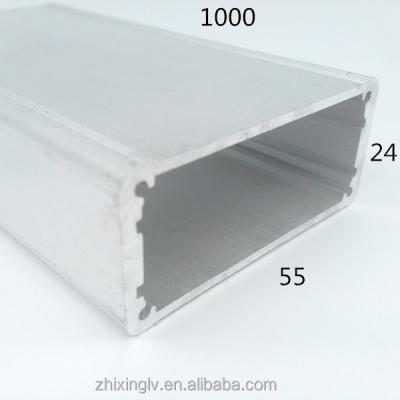 China Factory 6063 Aluminum Aluminum Fencing Chinese Aluminum Profiles 55*24-1000 Length Aluminum Extrusion Box for sale