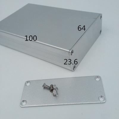 China With Power Supply Customed Aluminum Box 64*23.6-100 Length Aluminum Box / Aluminum Extrusion Box for sale