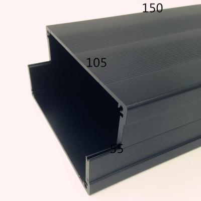 China Power Cassette Newly Design Aluminum Products 105*55-150 Length Aluminum Box / Aluminum Extrusion Box for sale