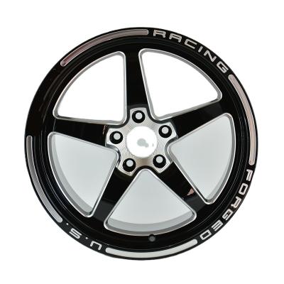 China Factory Wholesale New Design Touring Car 675F 18 Inch 5 Hole Alloy Wheel Rim Off Road for sale