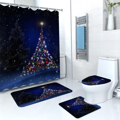 China Viable Designers Supply Fashion Design Modern Style Price Good Waterproof And Rust Proof Shower Curtain for sale