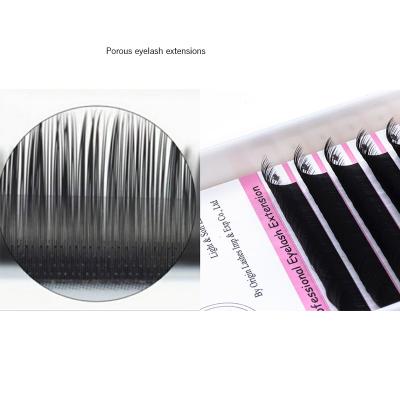 China Russian Easy Fanning 3d Bulk Cashmere Full Volume Synthetic Foam Faux Mink Rayon Silk Porous Eyelash Extensions for sale