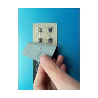 China Low Price Guaranteed Quality Single Waterproof Custom Membrane Switch for sale