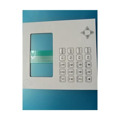 China Graphic Overlay Silk Screen Control Membrane Switch keypad Printing Electric Circuit Membrane Switch for sale