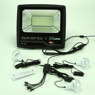 China Home Garden Park Different Popular Solar Panel Flood Light Outdoor Wattage Flood Lamp for sale