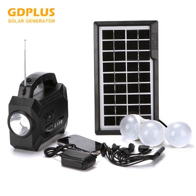 China 9V 3.5W Home Solar Panel Power System Kit Lighting 2019 Ready To Ship for sale