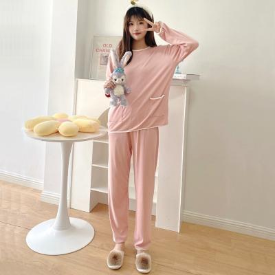 China Wholesale new QUICK DRY women two piece pajamas set comfortable soft women's sleepwear set casual home clothes for women for sale