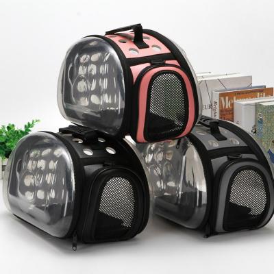 China Hot Selling Carry Pet Bag Travel Bag Breathable Luxury Pet Carrier Easy Comfortable Foldable Carriers Cheap Pet Cages Transport for sale