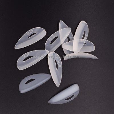 China Curl Eyelash Silicone Pads 5pairs Soft Silicone Eyelash Lift Perming Curler Pads with SS, S, M, L, LL Size for sale